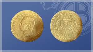 40 lire d'oro di Carlo Felice