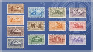 Serie francobolli Secondo millenario di Virgilio (1930)