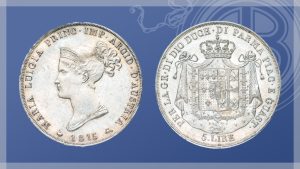 Moneta 5 lire di Maria Luigia